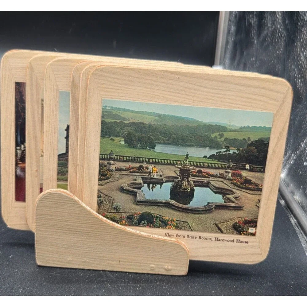 Pimpernel Cork Back Coasters Harewood House British Architecture